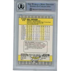 Billy Ripken Autographed 1989 Fleer 616 Trading Card 10 Grade Beckett 49343