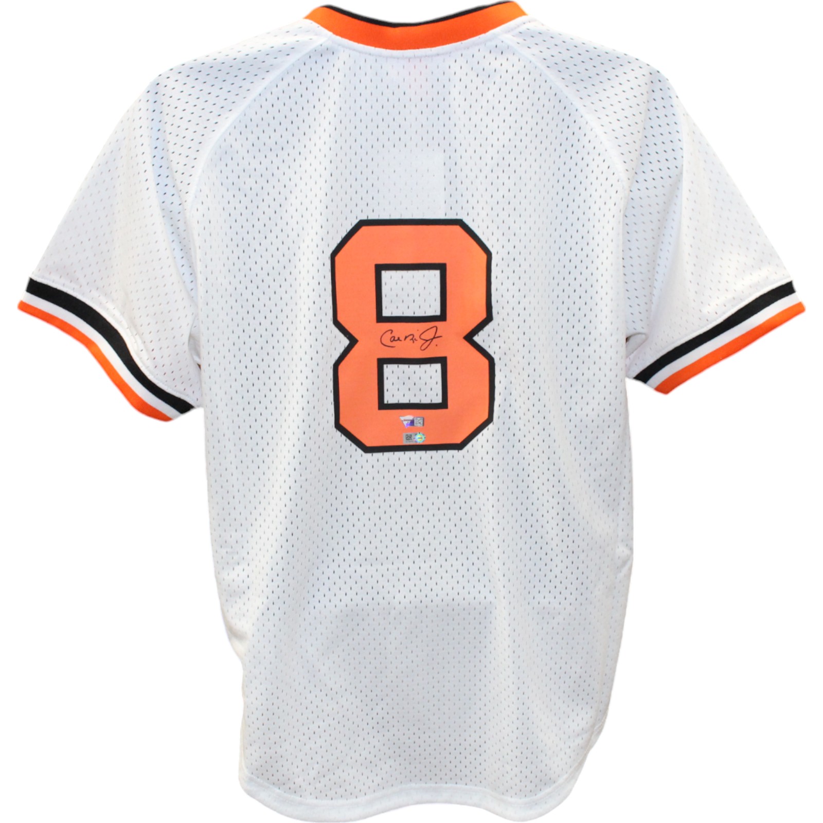 Cal Ripken Autographed Baltimore Orioles Mitchell and Ness Jersey FAN 48348