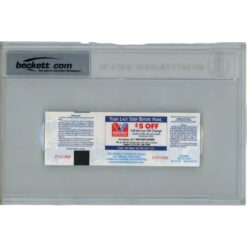 Cal Ripken Autographed Baltimore Orioles 3000 Hit Ticket Slab Beckett 53167