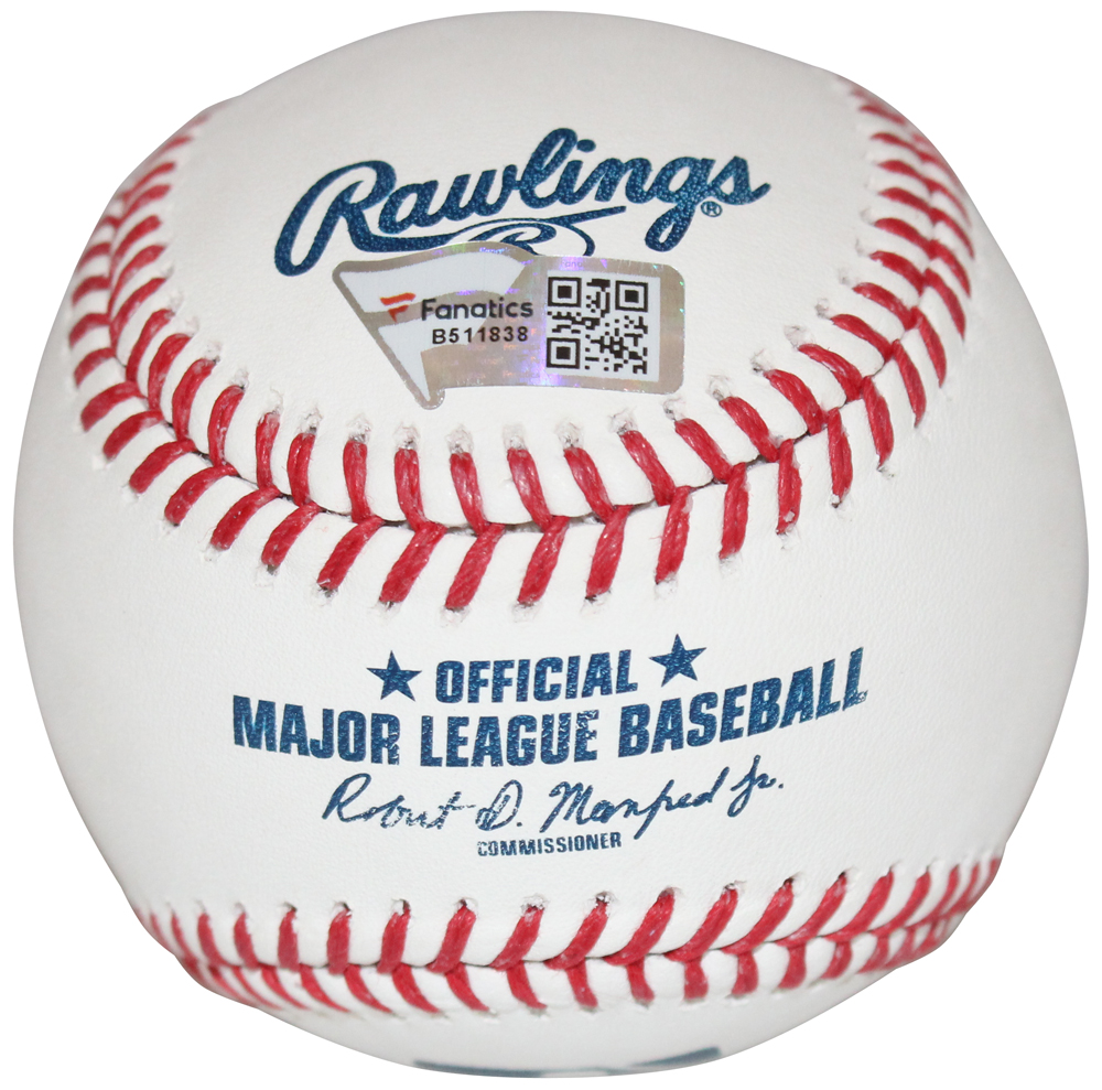 Cal Ripken Jr Autographed Baltimore Orioles OML Baseball w/Insc. FAN