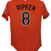 Cal Ripken Jr Autographed Baltimore Orioles Majestic Orange 48 Jersey JSA 25135