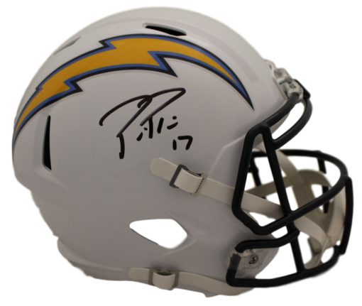 Phillip Rivers Autographed San Diego Chargers Speed Replica Helmet BAS 23954