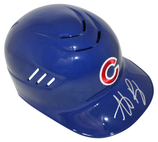 Anthony Rizzo Autographed/Signed Chicago Cubs Batting Helmet BAS 27277