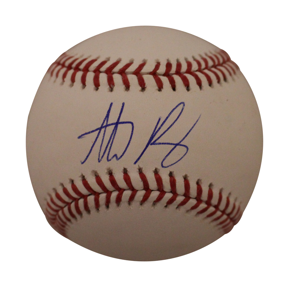 Anthony Rizzo Autographed/Signed Chicago Cubs OML Baseball BAS 27373