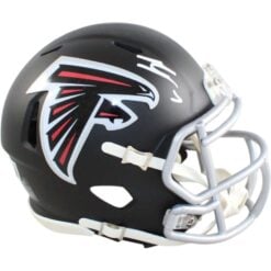 Bijon Robinson Autographed Atlanta Falcons Helmet Mini 66 TB Beckett WIT 58886