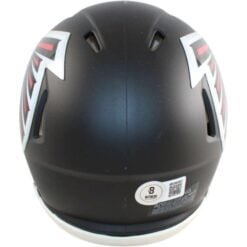 Bijon Robinson Autographed Atlanta Falcons Helmet Mini 66 TB Beckett WIT 58886