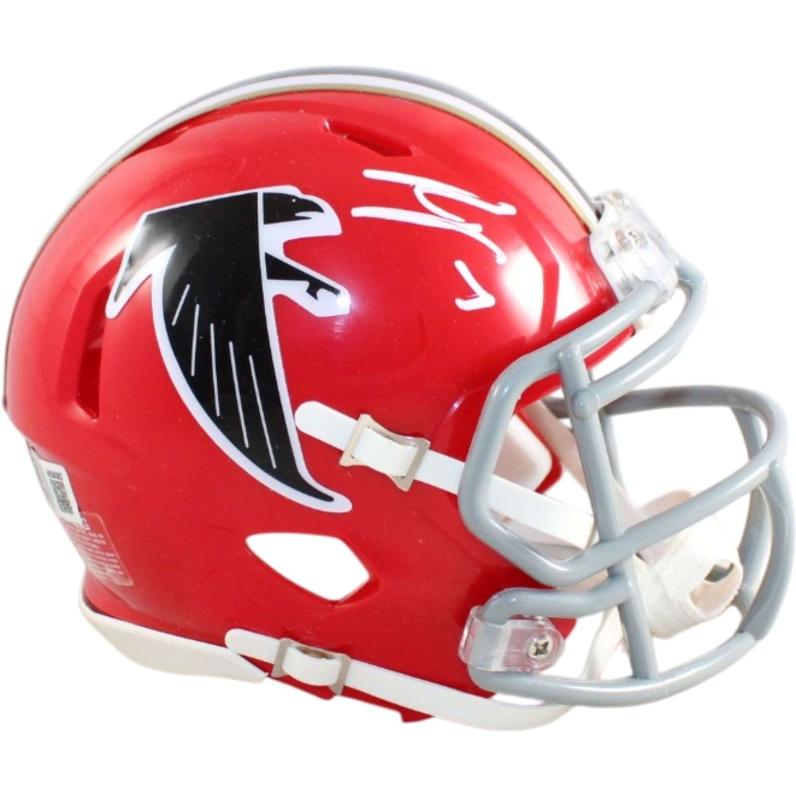 Bijon Robinson Autographed Atlanta Falcons Helmet Mini 66 TB Beckett WIT 58888 1 Bijon Robinson Autographed Atlanta Falcons Helmet Mini 66 TB Beckett WIT 58888