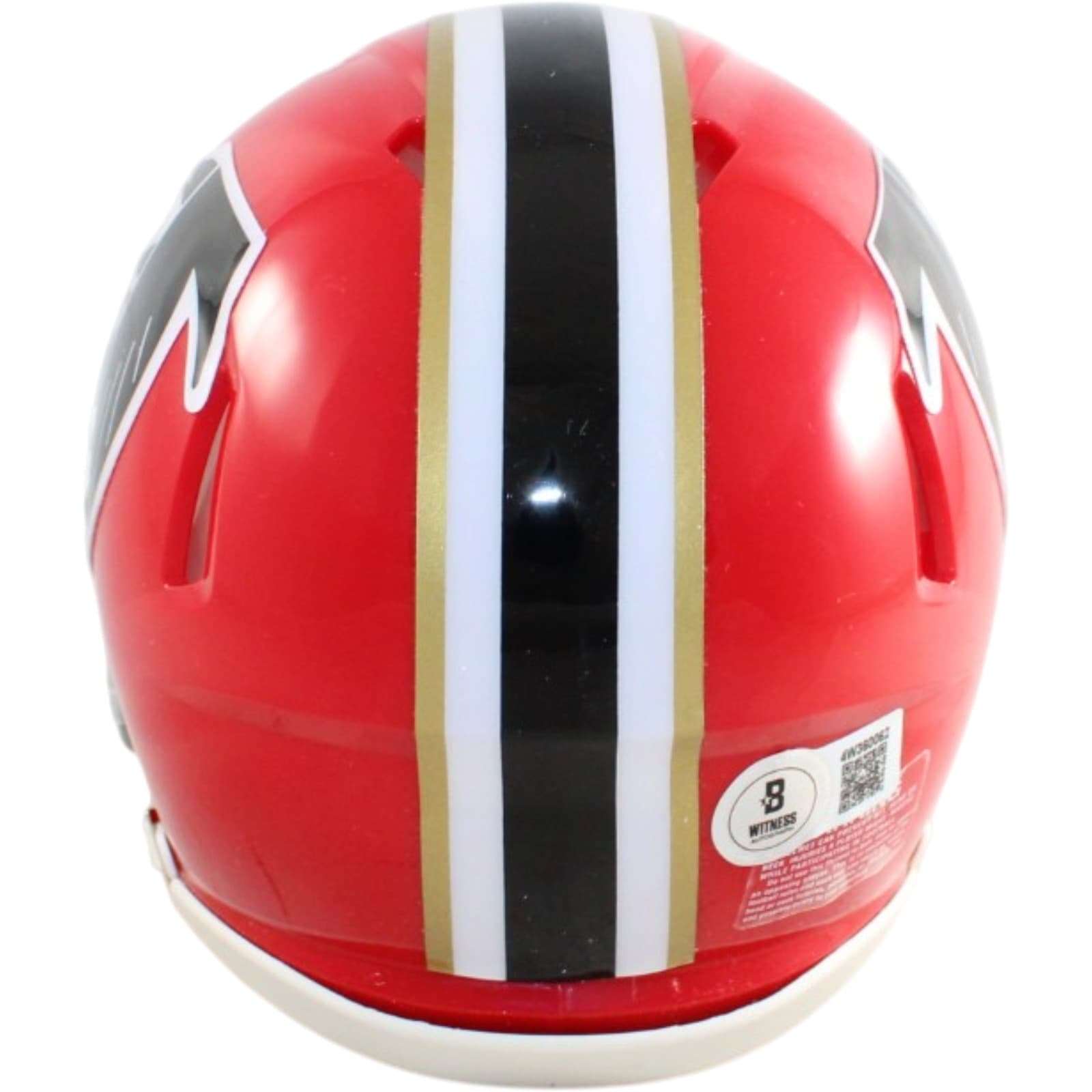 Bijon Robinson Autographed Atlanta Falcons Helmet Mini 66 TB Beckett WIT 58888 2 Bijon Robinson Autographed Atlanta Falcons Helmet Mini 66 TB Beckett WIT 58888
