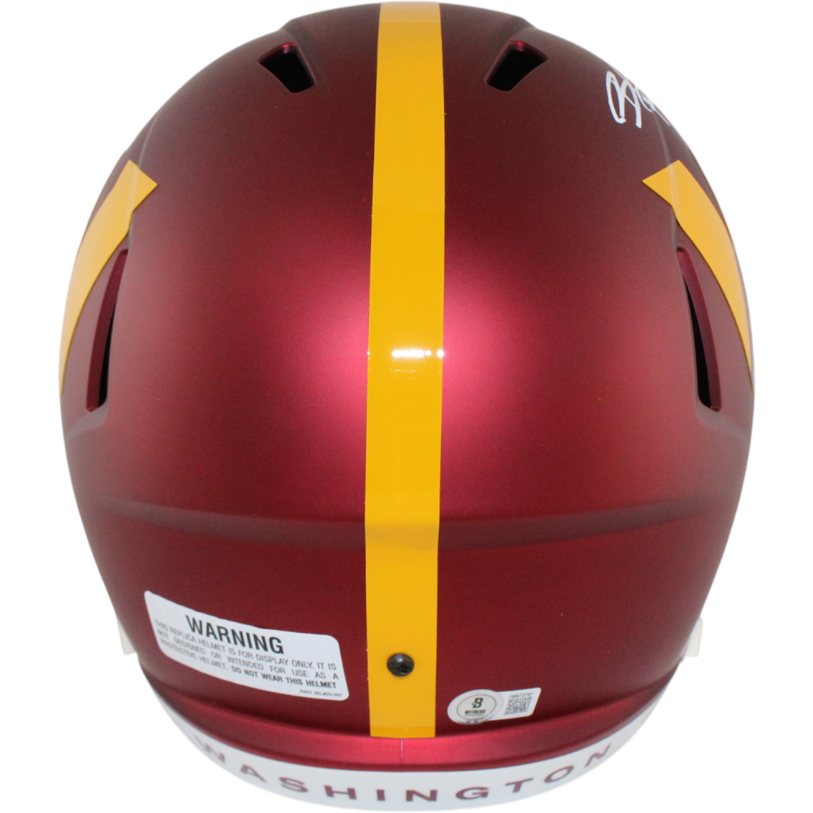 Brian Robinson Jr Brian Robinson Jr. Autographed Washington Commanders F/S Helmet Beckett W 51894
