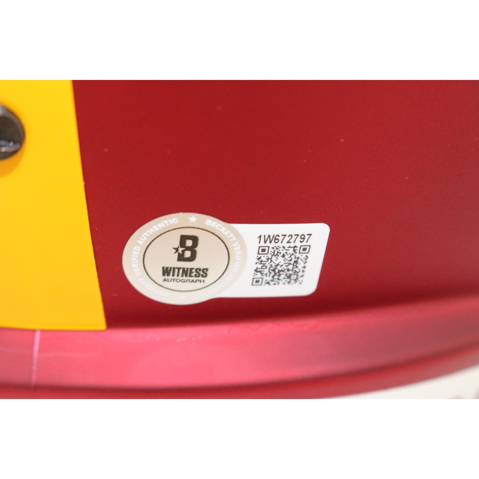 Brian Robinson Jr Brian Robinson Jr. Autographed Washington Commanders F/S Helmet Beckett W 51894