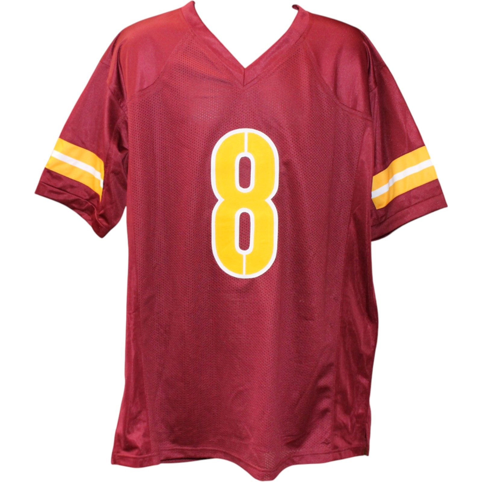 Brian Robinson Jr Brian Robinson Jr. Autographed/Signed Pro Style Red XL Jersey Beckett W 51829