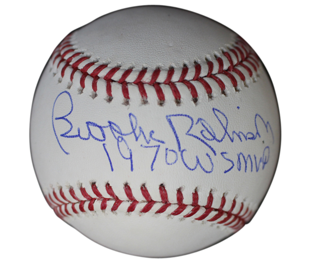 Brooks Robinson Signed Baltimore Orioles OML Baseball 1970 WS MVP BAS