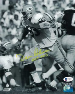 Dave Robinson Autographed/Signed Green Bay Packers 8x10 Photo BAS 25578 PF