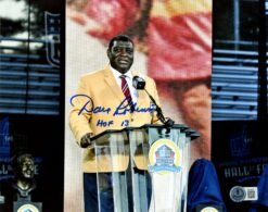 Dave Robinson Autographed/Signed Green Bay Packers 8x10 Photo Beckett 59463