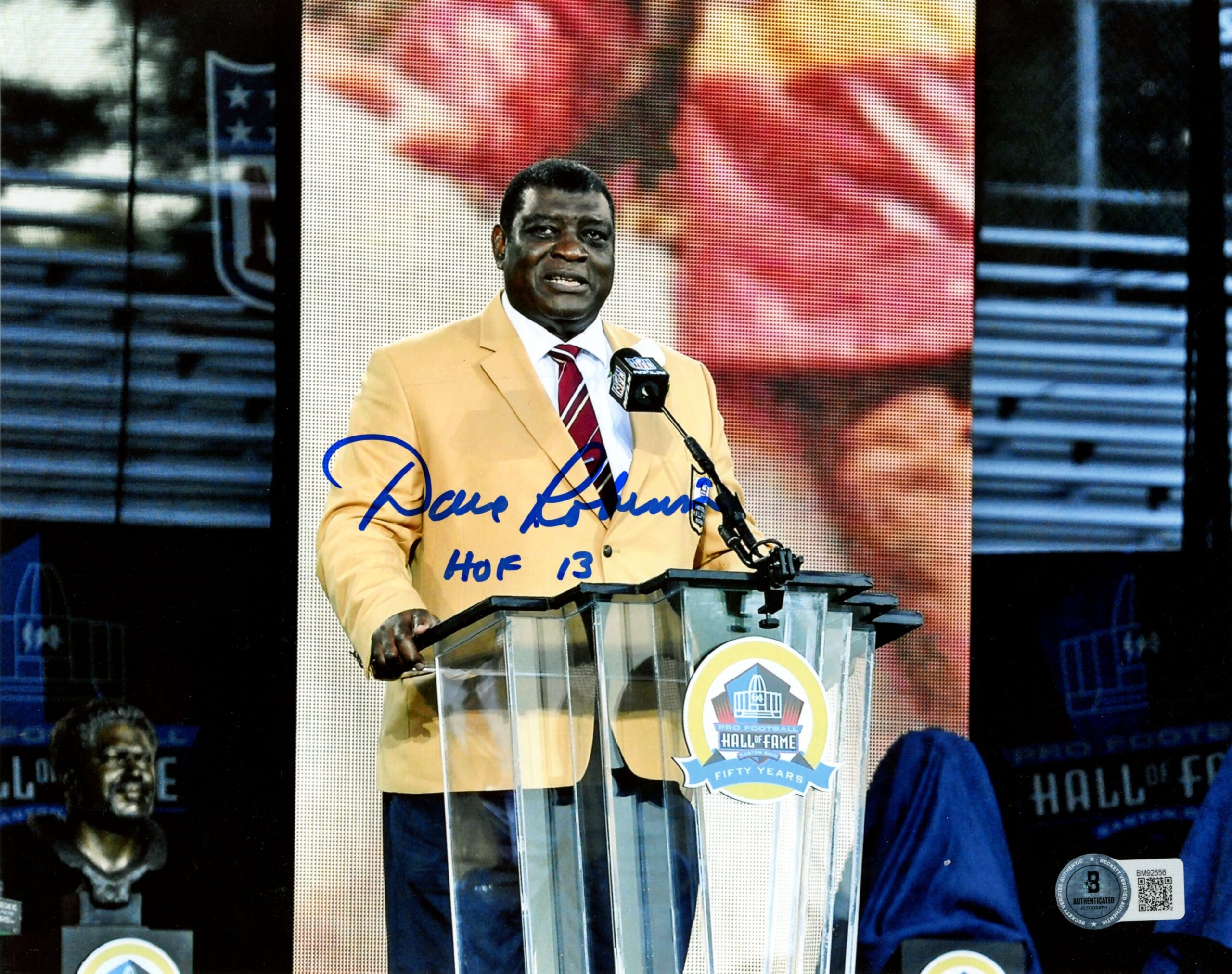 Dave Robinson Autographed/Signed Green Bay Packers 8x10 Photo Beckett 59463 1 Dave Robinson Autographed/Signed Green Bay Packers 8x10 Photo Beckett 59463