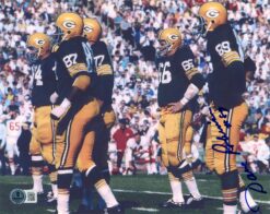 Dave Robinson Autographed/Signed Green Bay Packers 8x10 Photo Beckett 59466