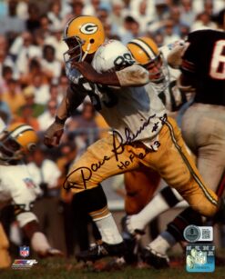 Dave Robinson Autographed/Signed Green Bay Packers 8x10 Photo Beckett 59482