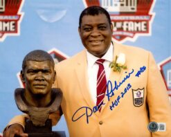 Dave Robinson Autographed/Signed Green Bay Packers 8x10 Photo Beckett 59489