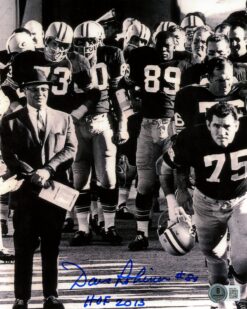 Dave Robinson Autographed/Signed Green Bay Packers 8x10 Photo Beckett 59498