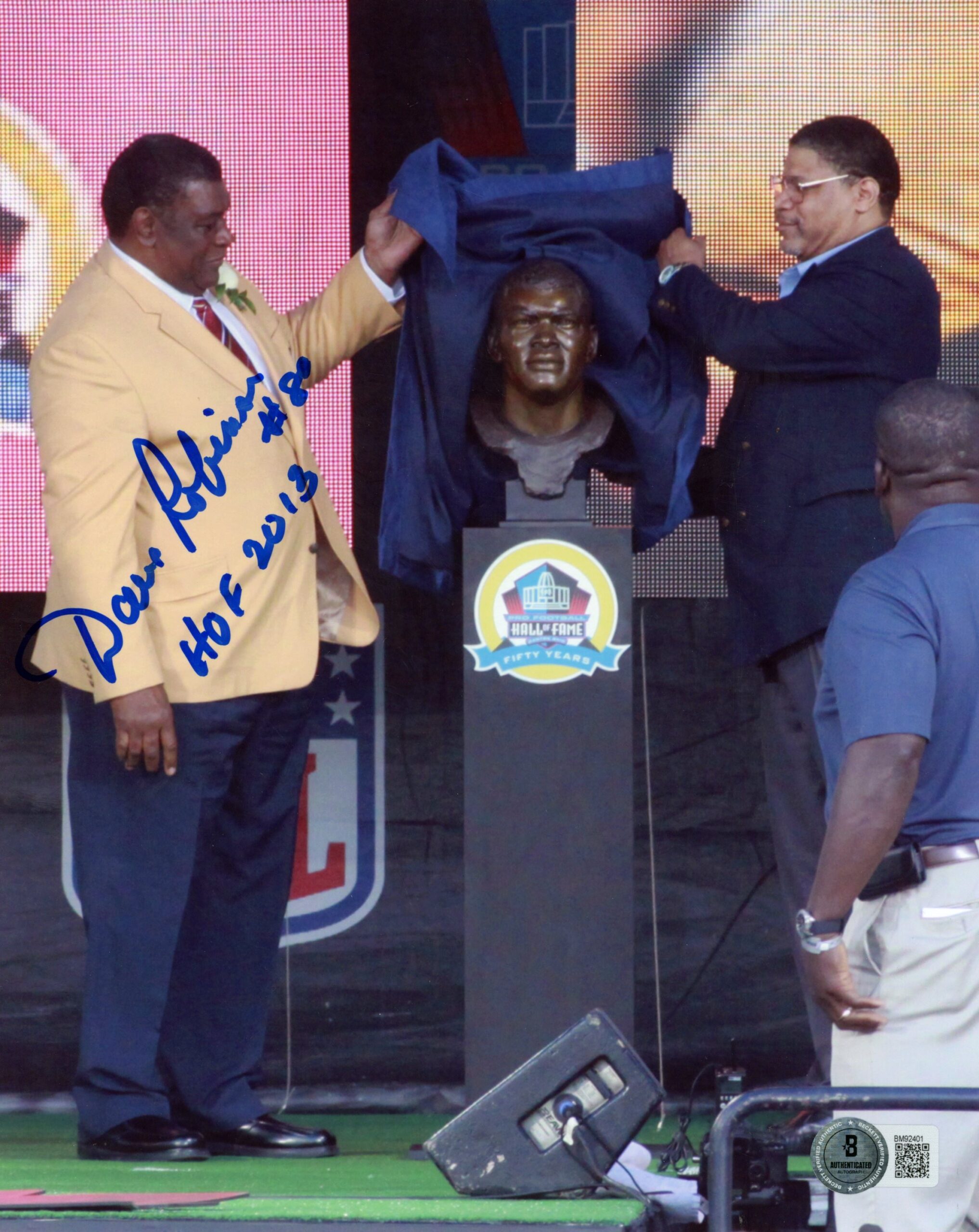 Dave Robinson Autographed/Signed Green Bay Packers 8x10 Photo Beckett 59503