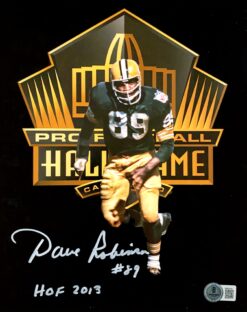Dave Robinson Autographed/Signed Green Bay Packers 8x10 Photo Beckett 59512