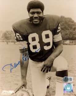 Dave Robinson Autographed/Signed Green Bay Packers 8x10 Photo Beckett 59520