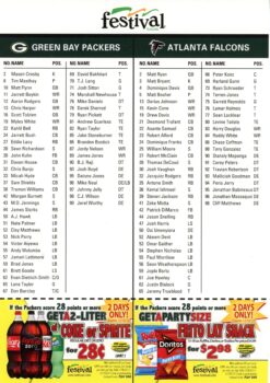Dave Robinson Autographed Green Bay Packers 7x10 Tribute Ad Card Beckett 57227