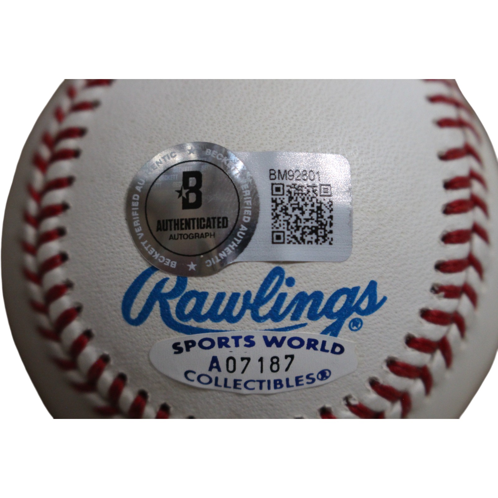 Frank Robinson Autographed Baltimore Orioles OML Baseball HOF Beckett 54823