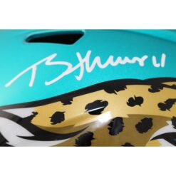 Brian Thomas Jr Autographed Jacksonville Jaguars F/S Flash Helmet Fanatics 51294