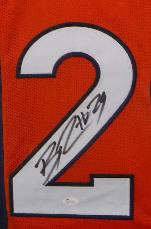 Bradley Roby Autographed/Signed Denver Broncos Orange XXL Jersey JSA 14812
