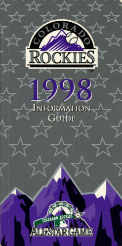 1998 Colorado Rockies Information Guide