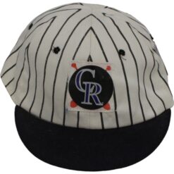 Colorado Rockies Catch The Fever Toddler White Baseball Cap Hat 45832