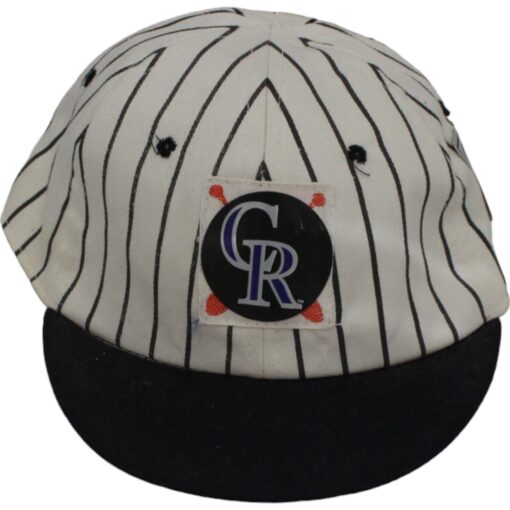 Colorado Rockies Catch The Fever Toddler White Baseball Cap Hat 45832