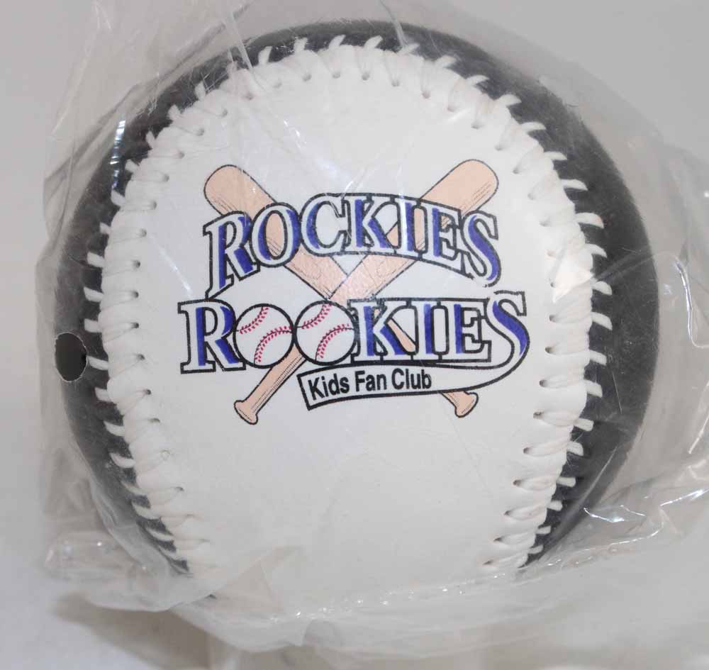 Colorado Rockies Kids Fan Club Rookies Black Baseball 51178