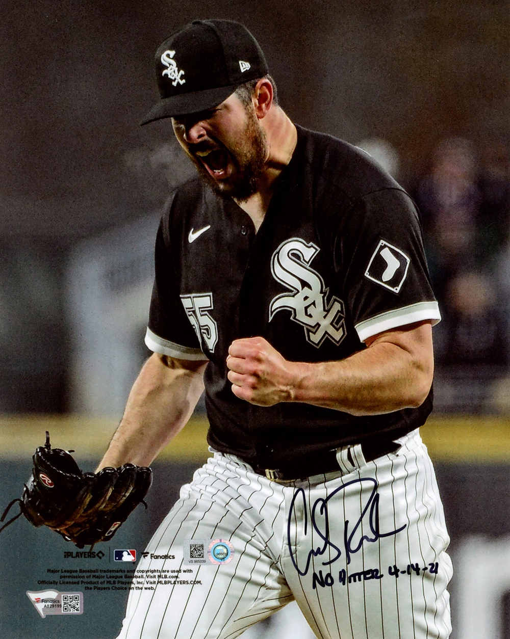 Carlos Rodon Signed Chicago White Sox 8x10 Photo No Hitter 4-14-21 FAN