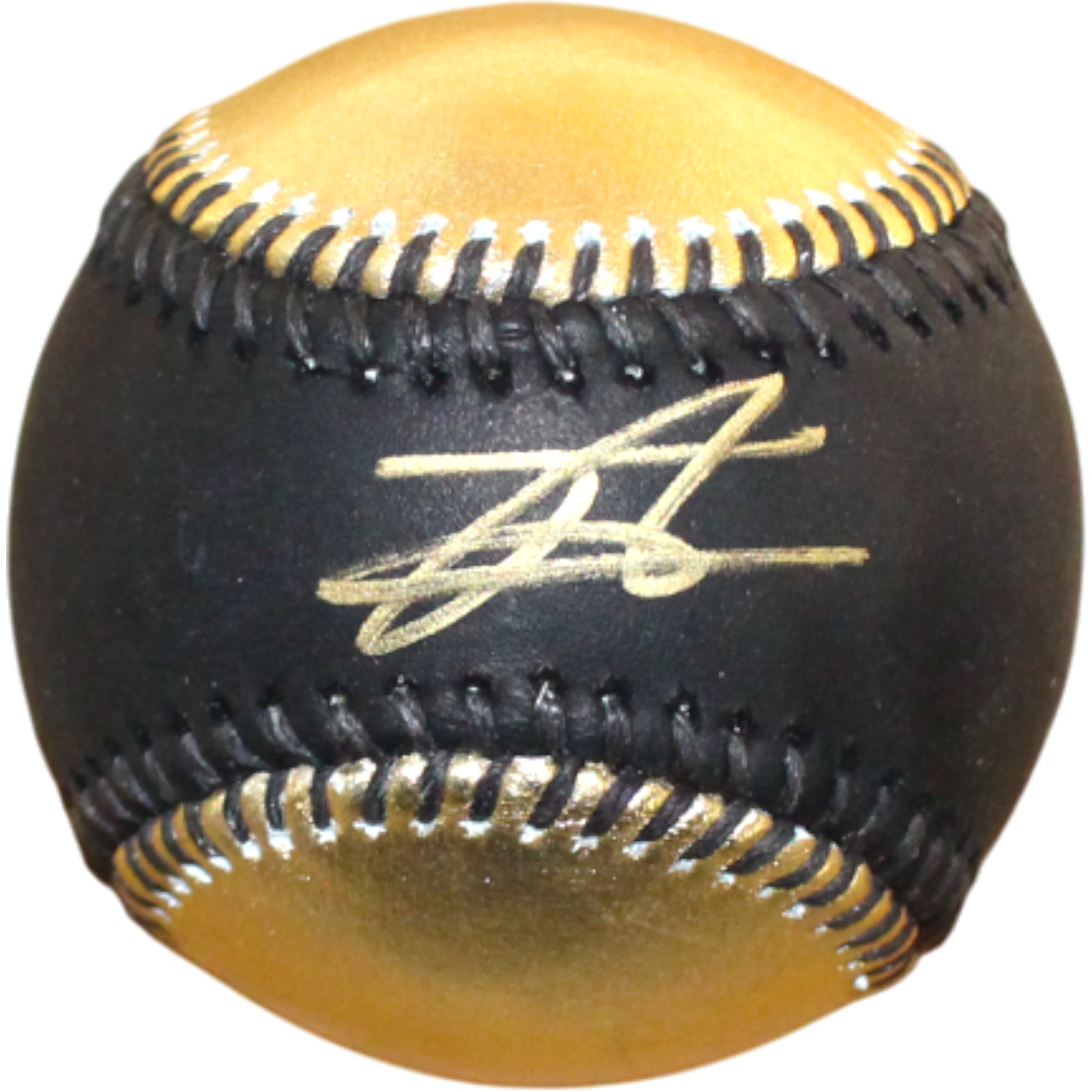 Julio Rodriguez Autographed Seattle Mariners OML Gold Baseball Fanatics 54507