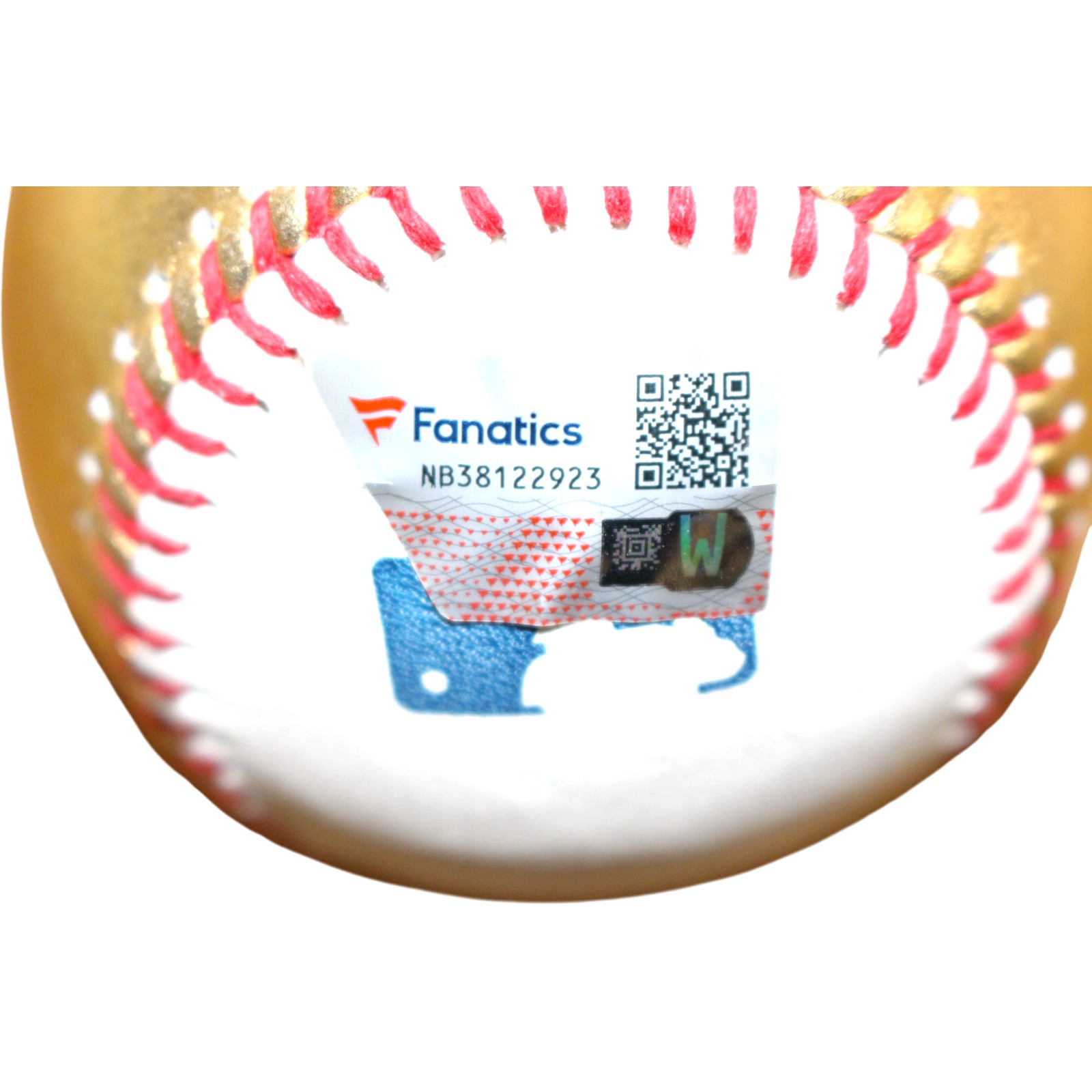 Julio Rodriguez Signed Seattle Mariners OML Gold Baseball Insc Fanatics 54512