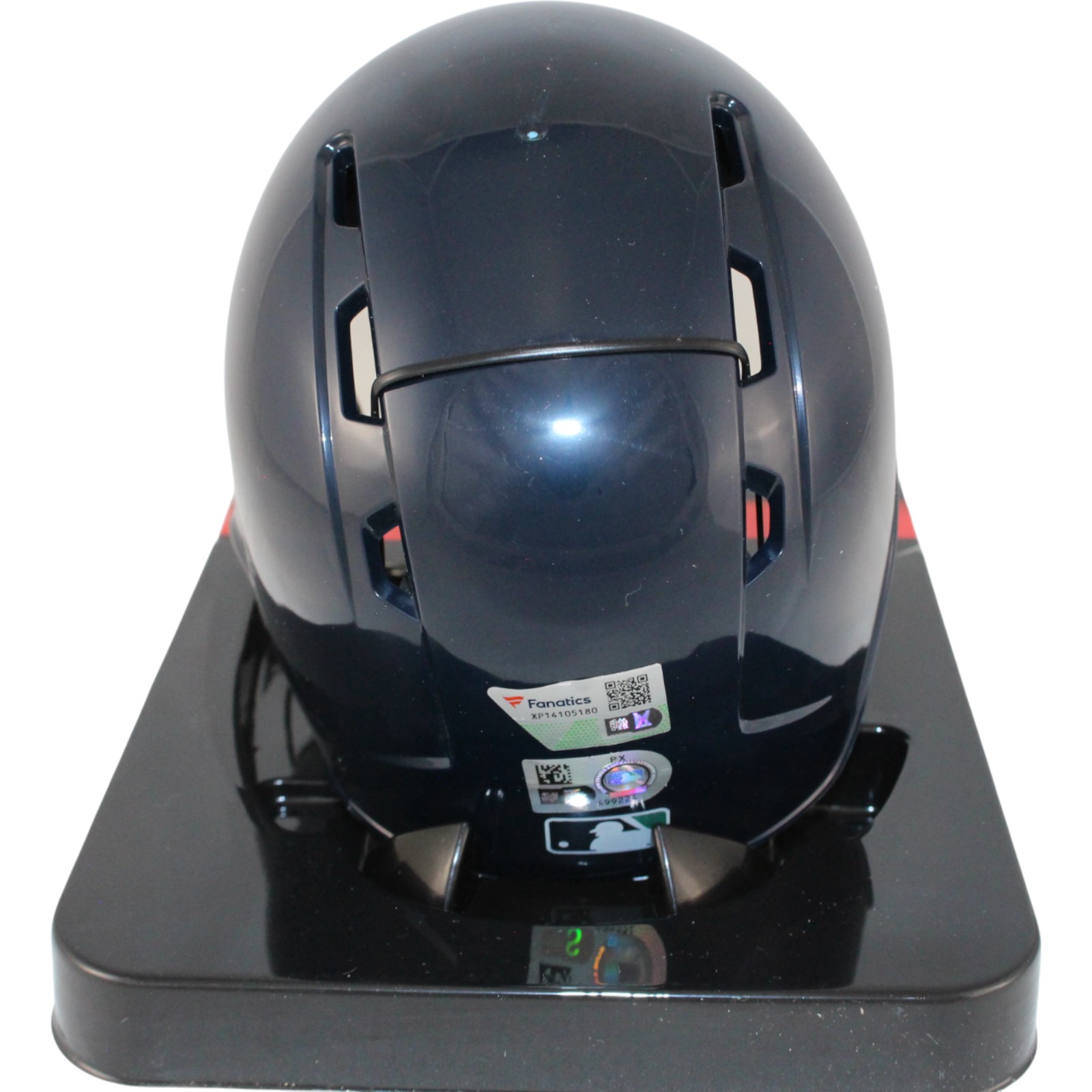 Julio Rodriguez Autographed Seattle Mariners Rawlings Mini Helmet Fanatics 53695 3 Julio Rodriguez Autographed Seattle Mariners Rawlings Mini Helmet Fanatics 53695