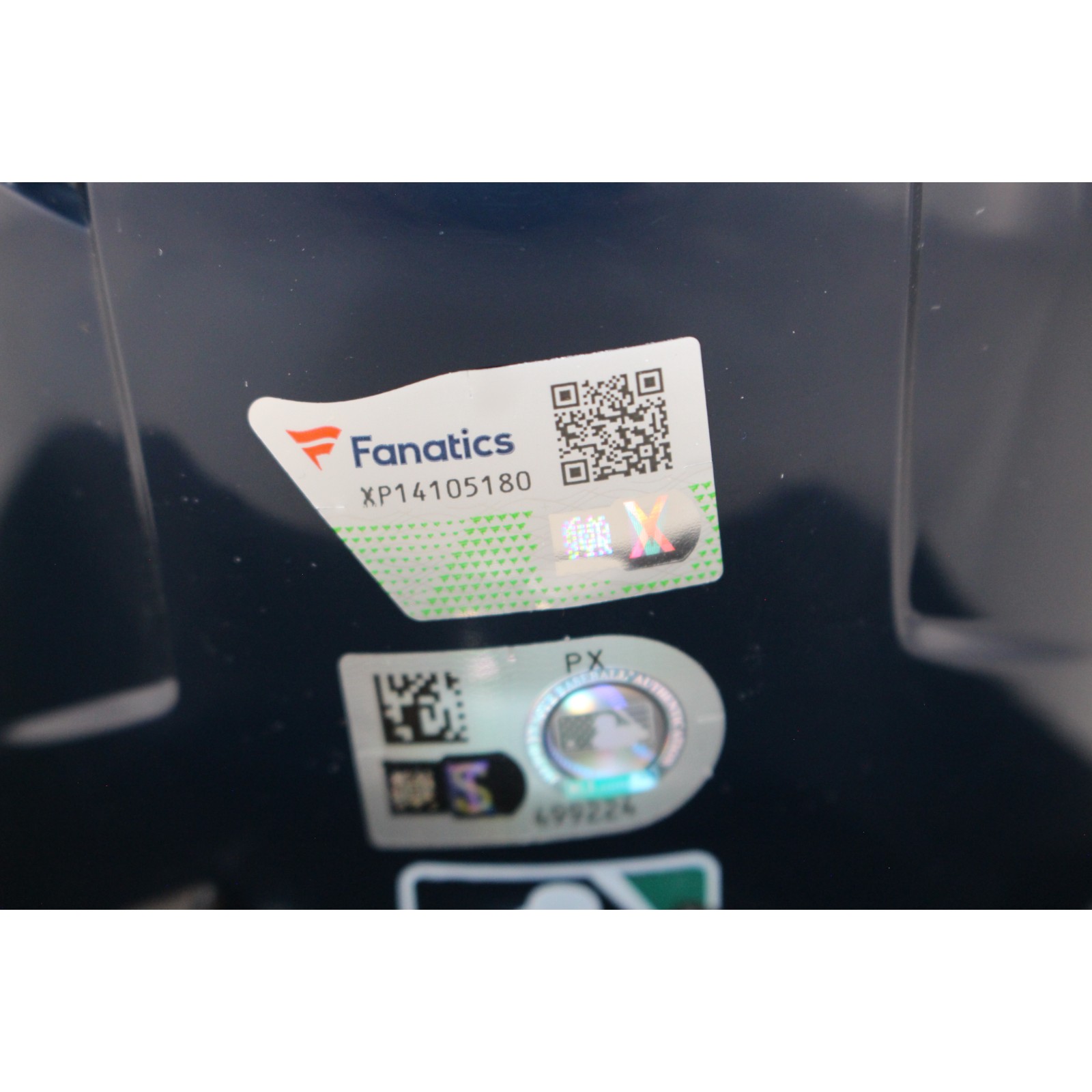 Julio Rodriguez Autographed Seattle Mariners Rawlings Mini Helmet Fanatics 53695 4 Julio Rodriguez Autographed Seattle Mariners Rawlings Mini Helmet Fanatics 53695