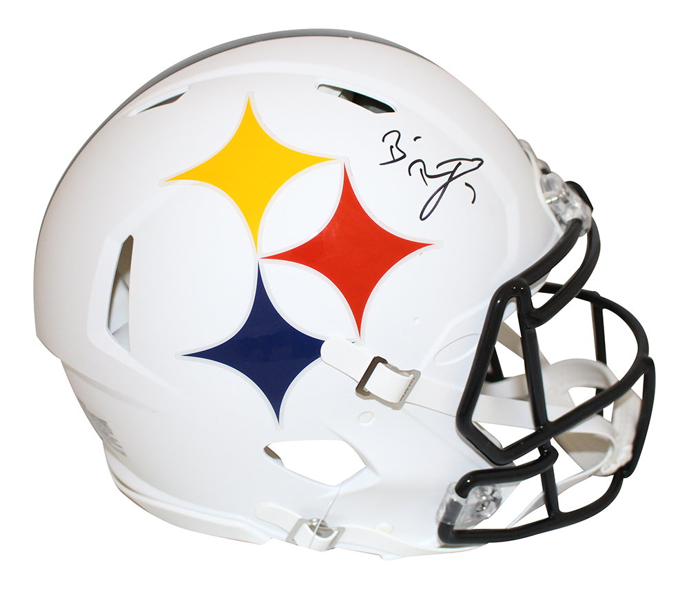 Ben Roethlisberger Signed Pittsburgh Steelers Authentic AMP Helmet FAN 28553