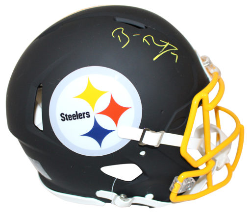 Ben Roethlisberger Signed Pittsburgh Steelers Authentic Black Helmet BAS 24217