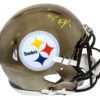 Ben Roethlisberger Signed Pittsburgh Steelers Authentic Chrome Helmet BAS 24219