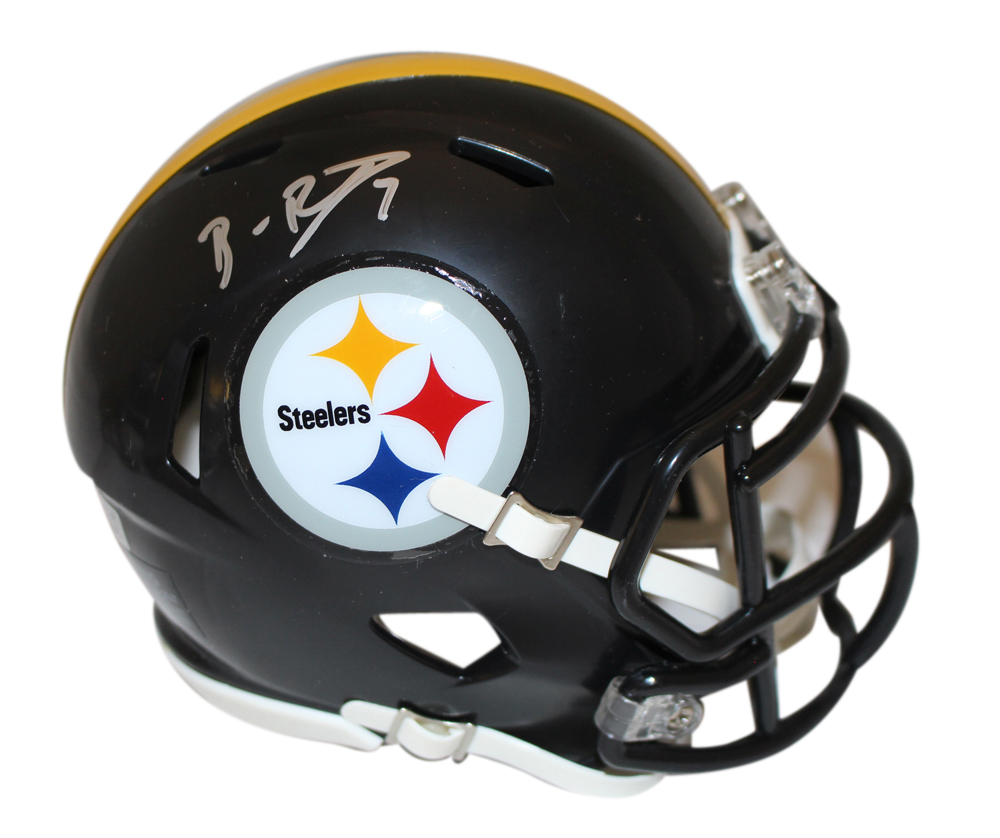Ben Roethlisberger Signed Pittsburgh Steelers Speed Mini Helmet FAN