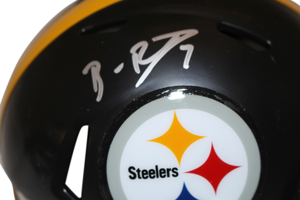 Ben Roethlisberger Signed Pittsburgh Steelers Speed Mini Helmet FAN