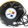 Ben Roethlisberger Signed Pittsburgh Steelers Mini Helmet 2x SB Champ BAS 27193