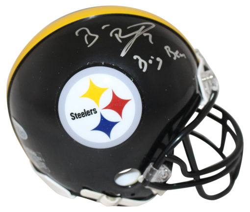 Ben Roethlisberger Signed Pittsburgh Steelers Mini Helmet Big Ben BAS 27194