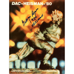 George Rogers Autographed South Carolina Gamecocks Magaine Heisman JSA 55138