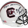 George Rogers Signed South Carolina Gamecocks Mini Helmet Heisman JSA 24786