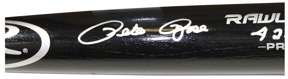 Pete Rose Autographed/Signed Cincinnati Reds Bat 4256 Beckett