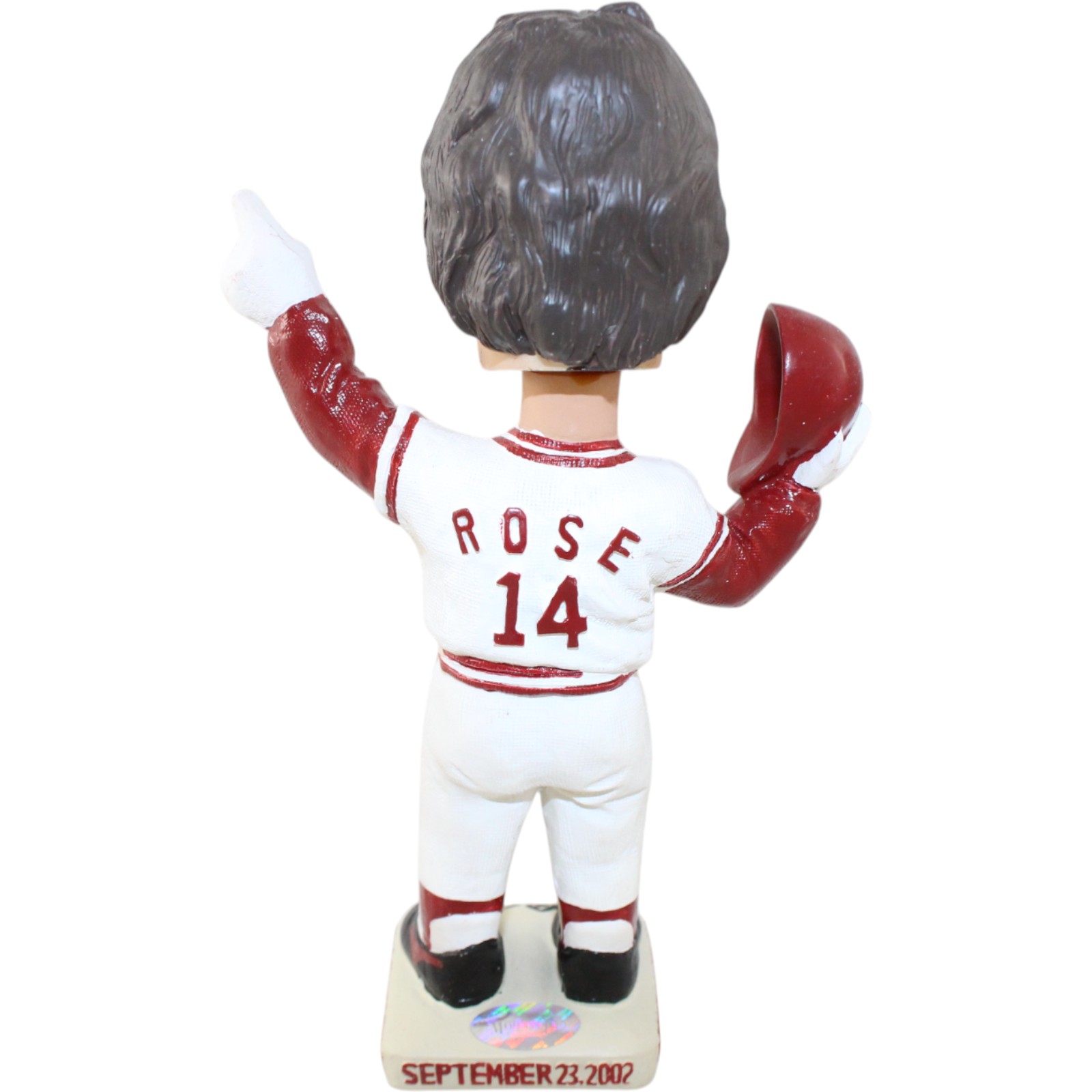 Pete Rose Autographed/Signed Cincinnati Reds Bobblehead Mounted Memories 59175 3 Pete Rose Autographed/Signed Cincinnati Reds Bobblehead Mounted Memories 59175